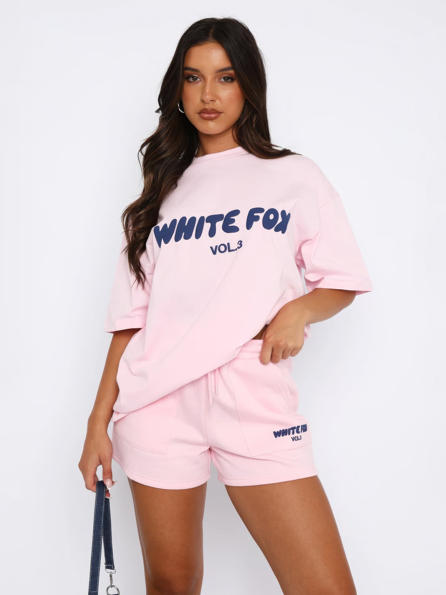 Lexa | Oversized Loungewear Set Dames Met Print T-Shirt & Short