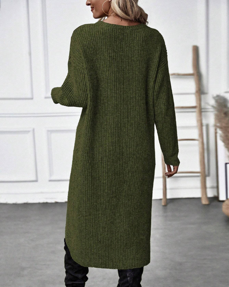 Maelis | Dames Gebreide Oversized Truijurk