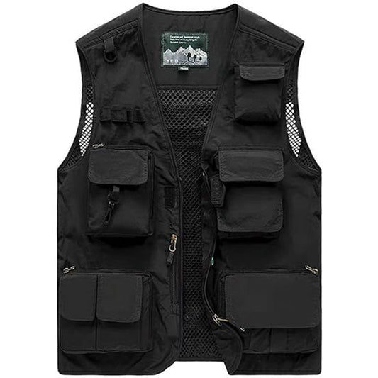 Trailmaster | Multifunctioneel Outdoor Vest met Meerdere Zakken