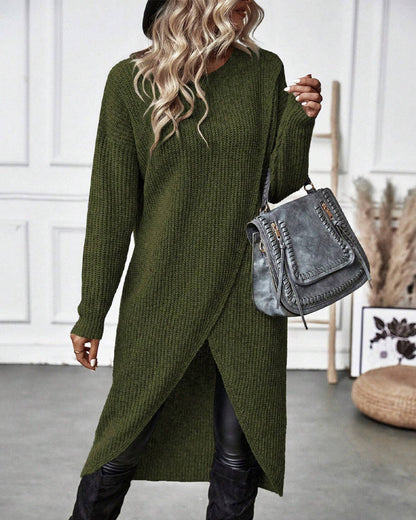 Maelis | Dames Gebreide Oversized Truijurk