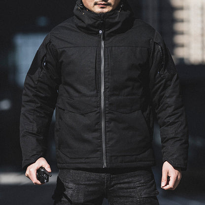 Aegis | Tactical Camouflage Thermo Jas met Capuchon