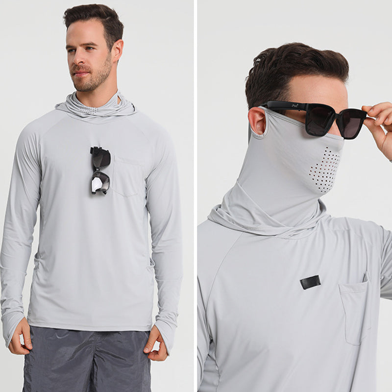 Kaelen | Zonnebeschermings Hoodie Heren