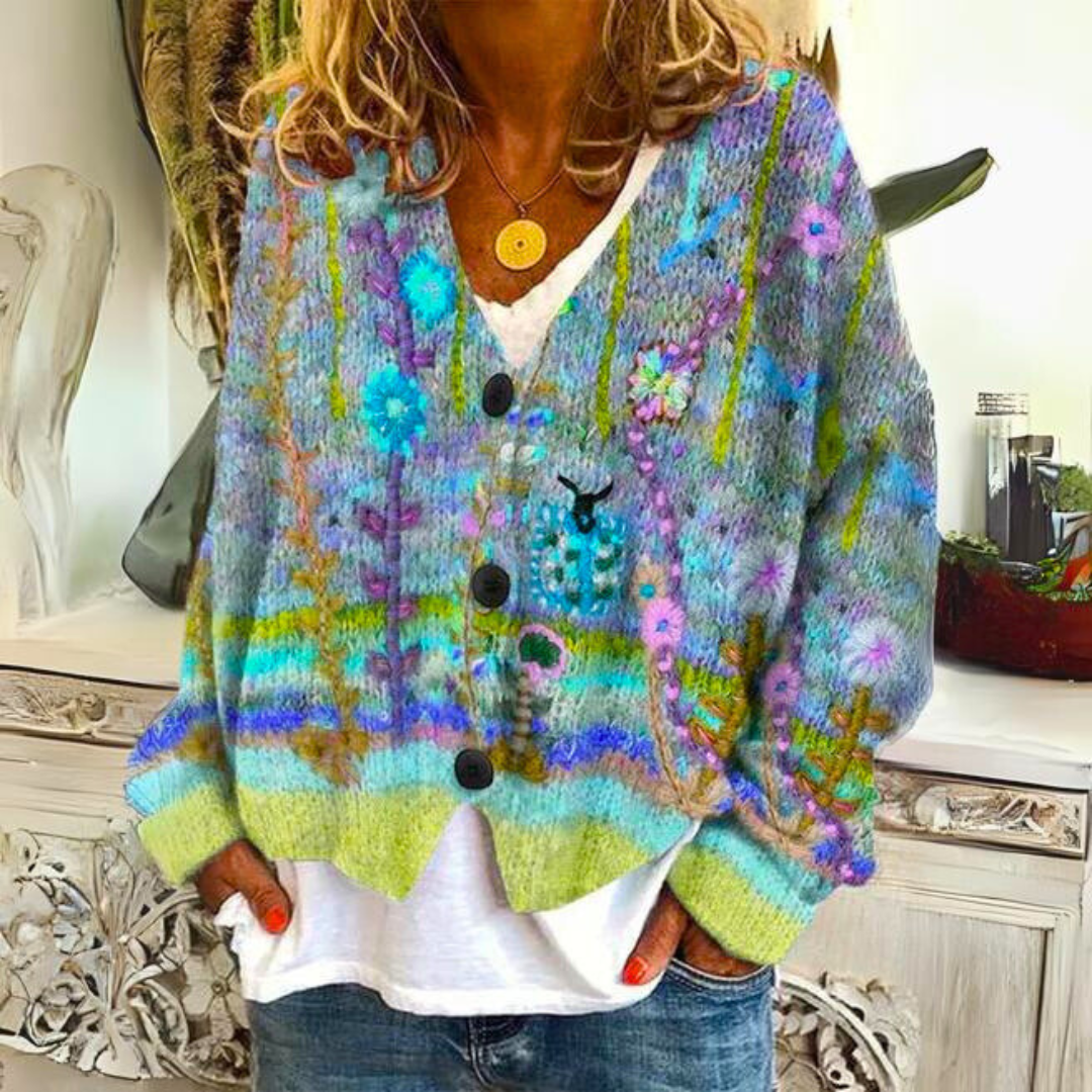 Altheira | Bohemian Gebreid Vest Dames