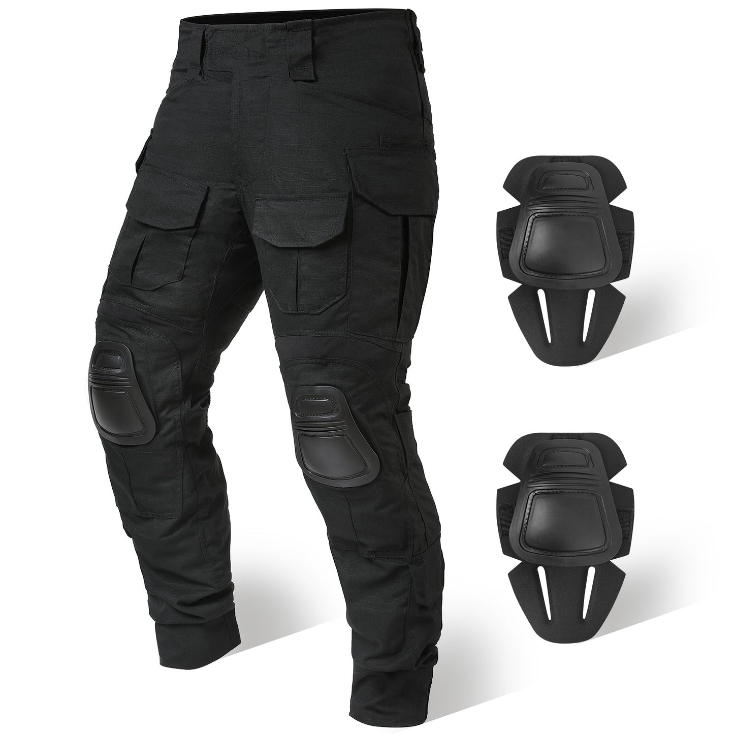 Kaelan | Tactische Camouflage Combat Broek met Kniebescherming