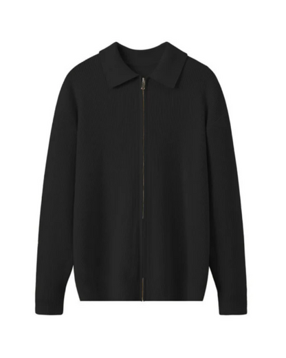 Caelen | Gebreid Vest Met Rits