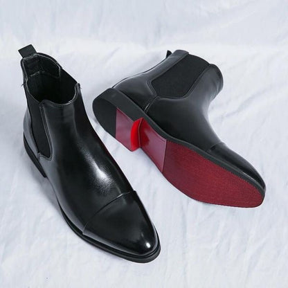 Adrien | Leren Chelsea Boots Heren