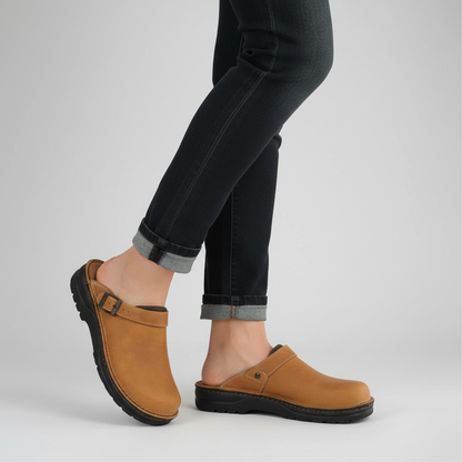 Orion | Leren Orthopedische Klompen