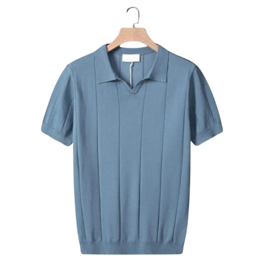 Silvéran | Gebreid Poloshirt Heren