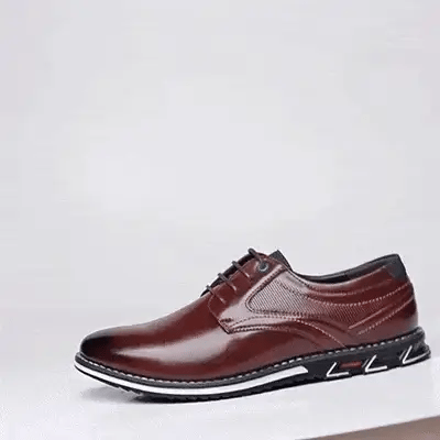 Dario | Waterafstotende Leren Veterschoenen Heren