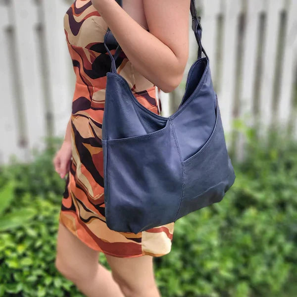 Calvéra | Leren Hobo Schoudertas