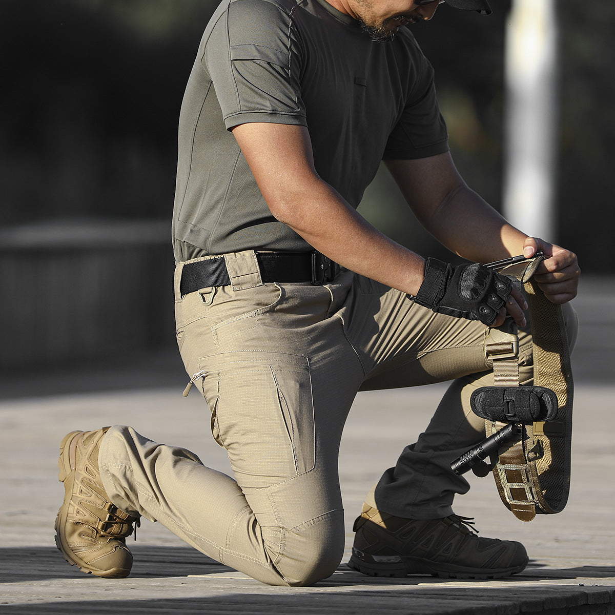 Renaldo | Slim Fit Tactical Broek Heren