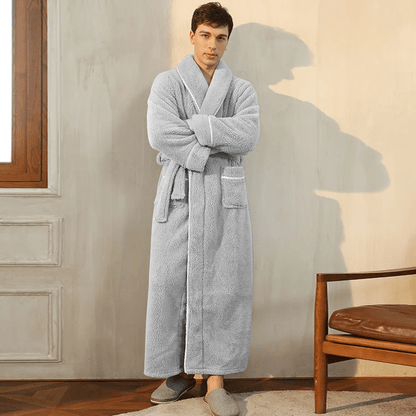 Lazaro™ | Unisex Luxe Fleece Badjas | Extra Lang & Superzachte Fluffy Pluche