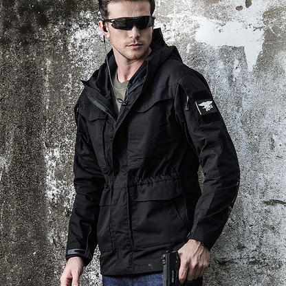 Vanguard | Tactical Camo Softshell Jas met Capuchon