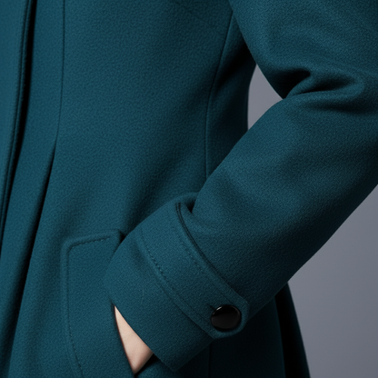 Marit | Getailleerde A-Lijn Wintermantel Dames