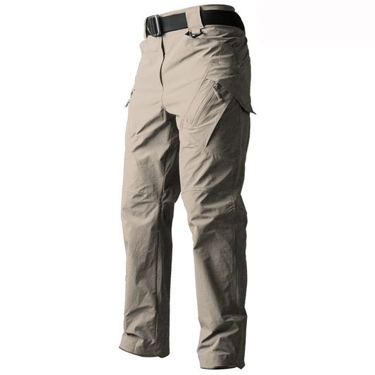Lucenzo | Beige Outdoor Tactical Broek Heren