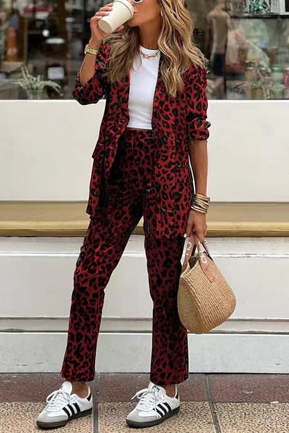 Leontine | Luipaardprint Jumpsuit