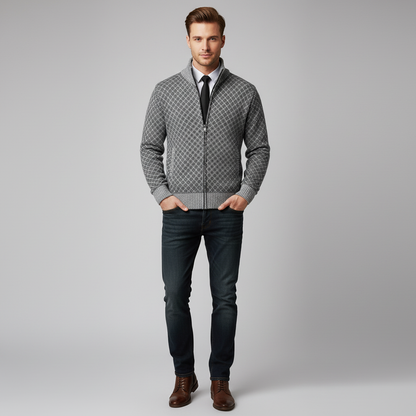 Puglia | Gebreid Vest Met Rits