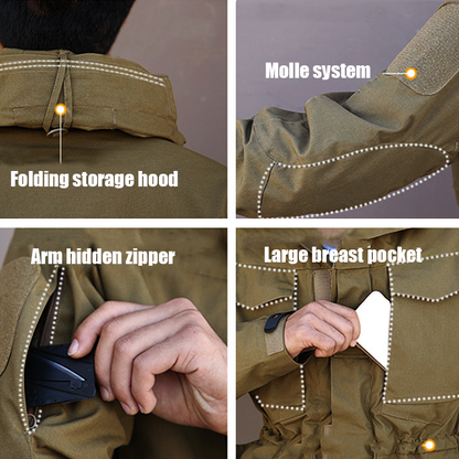 Maelon | Tactische Softshell Jas Heren