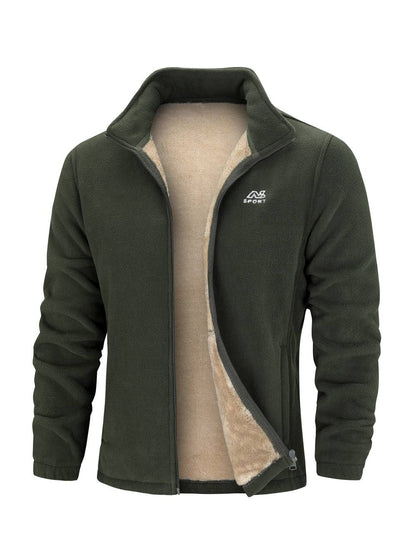 Leander™ | Fleece Jas met Warme Wollen Voering