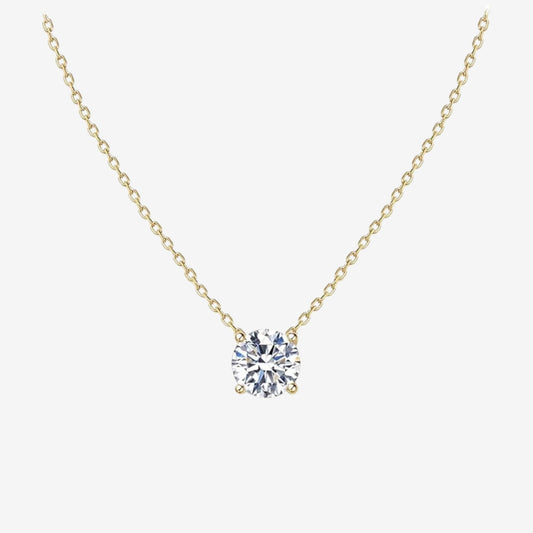 Elara | Minimalistische Ketting Met Kristal