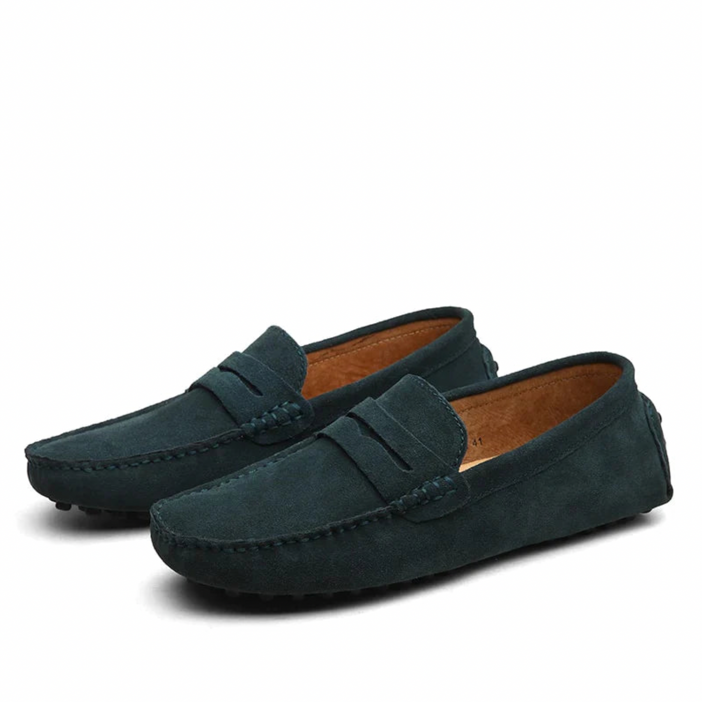 Marvello | Mocassins en daim pour hommes