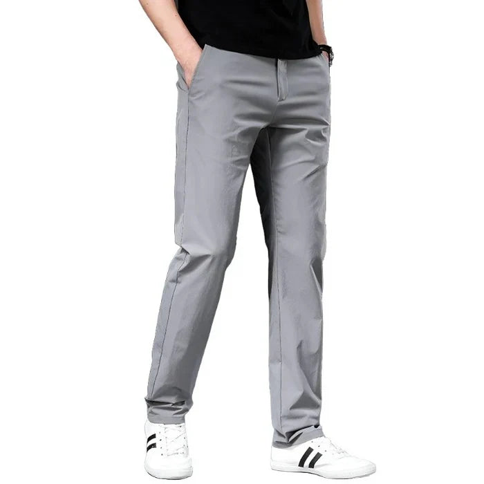 Alberto™ | Stijlvolle Chino Pants met Rechte Pasvorm en Hoogwaardige Materiaalmix