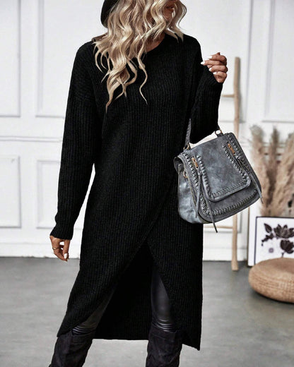 Maelis | Dames Gebreide Oversized Truijurk