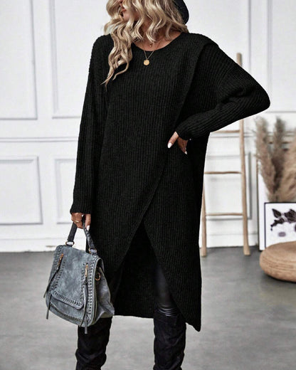 Maelis | Dames Gebreide Oversized Truijurk