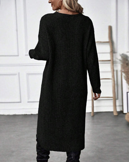 Maelis | Dames Gebreide Oversized Truijurk