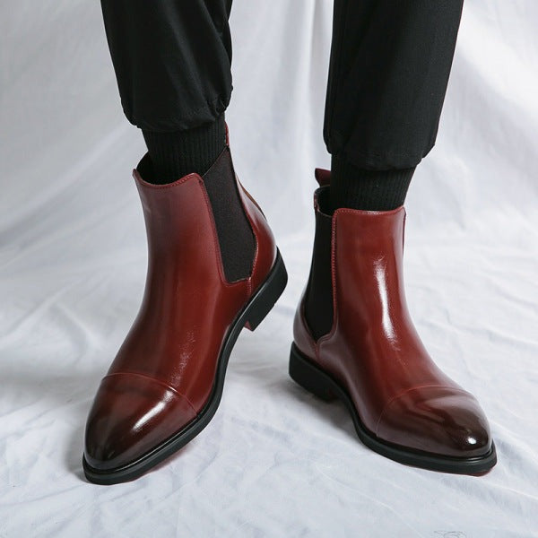 Adrien | Leren Chelsea Boots Heren