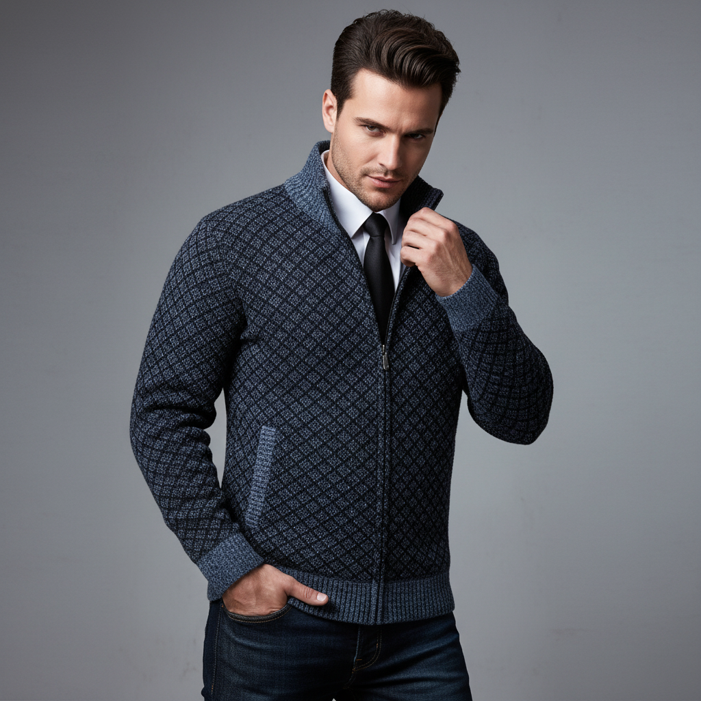 Puglia | Gebreid Vest Met Rits