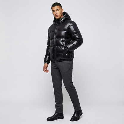 Virex | Glanzende Puffer Jas