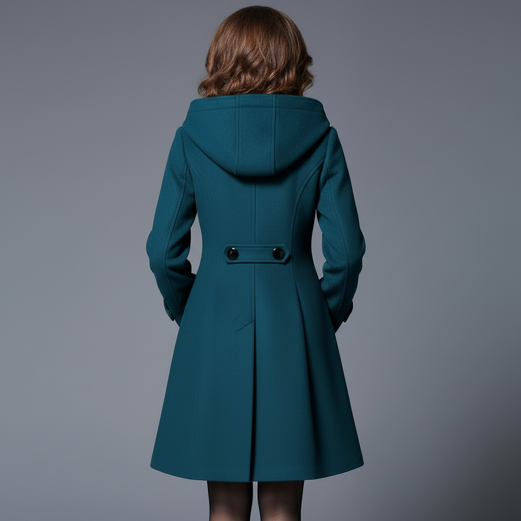 Marit | Getailleerde A-Lijn Wintermantel Dames