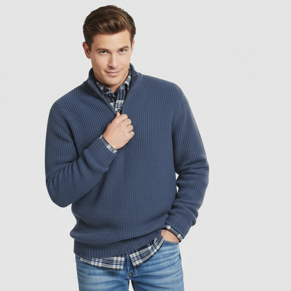 Louis | Half Zip Uldtrui