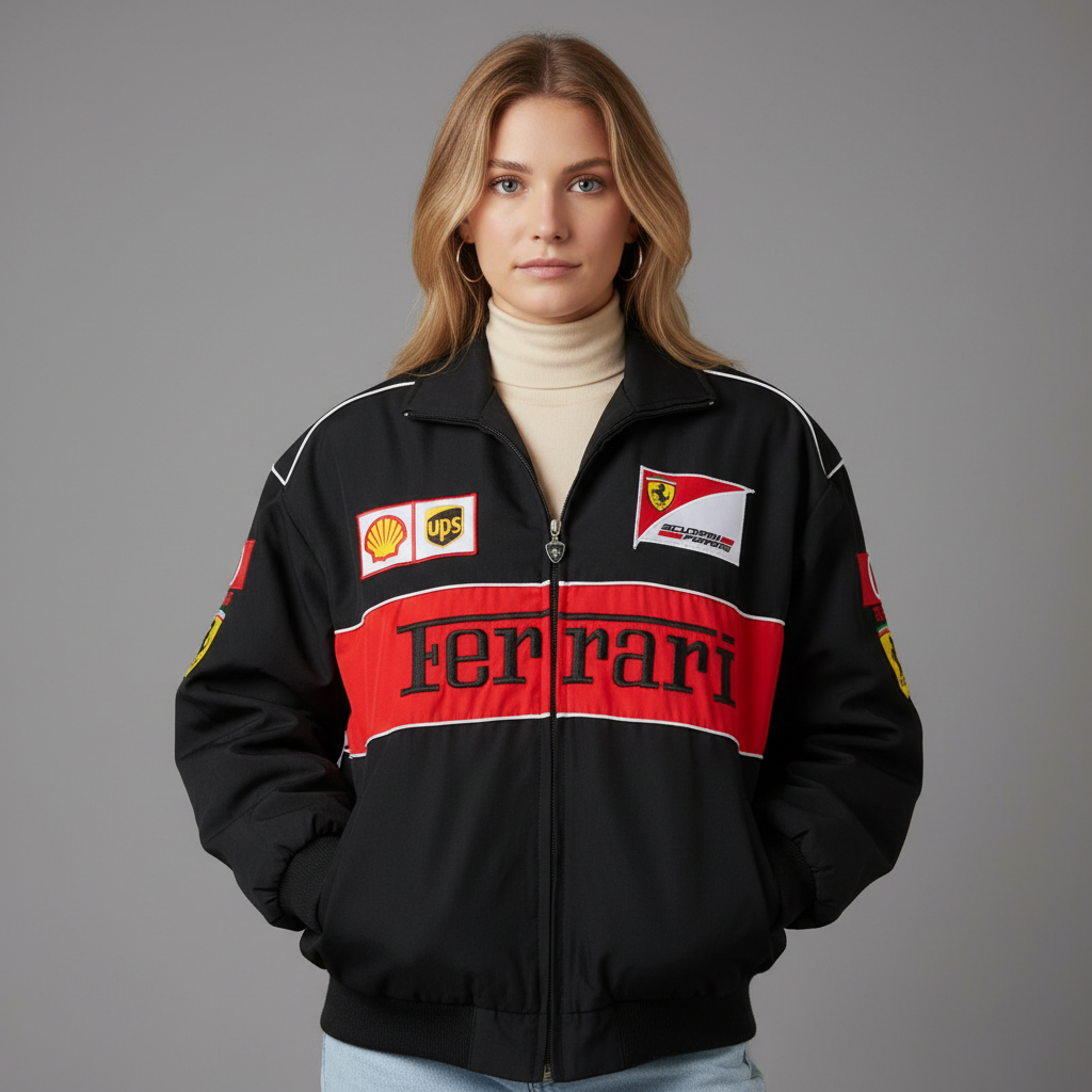 Nika | Ferrari Racing Jacket Unisex