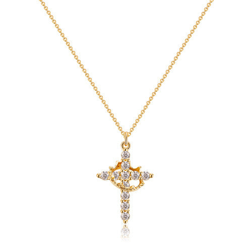Clara | Zirconia Kruis Ketting