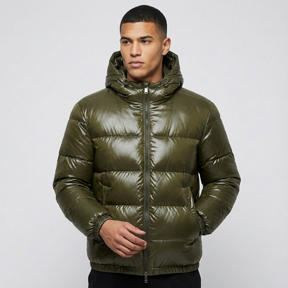 Virex | Glanzende Puffer Jas