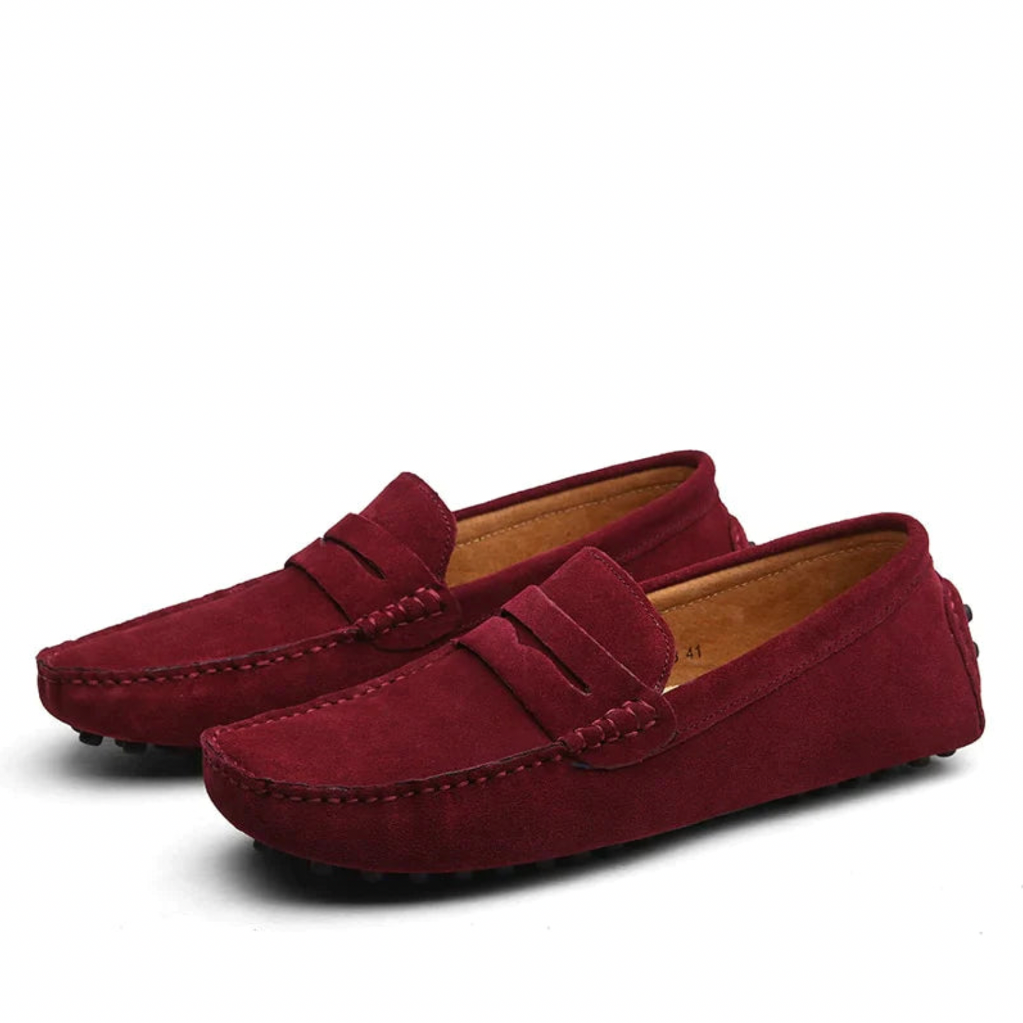 Marvello | Mocassins en daim pour hommes