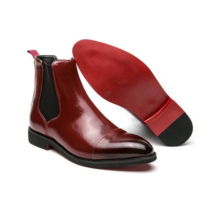 Adrien | Leren Chelsea Boots Heren