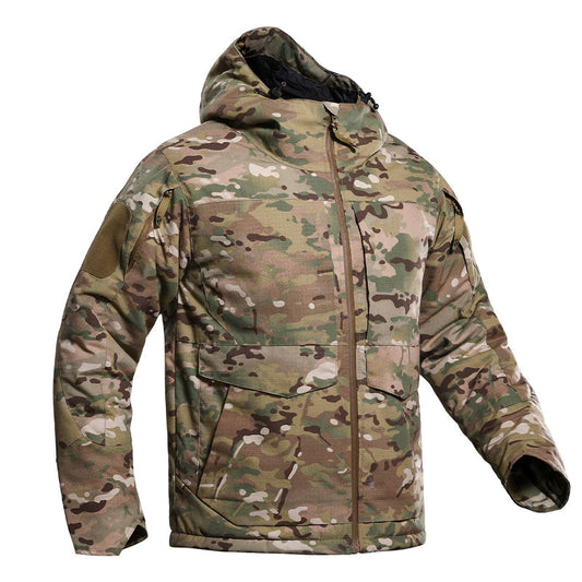 Aegis | Tactical Camouflage Thermo Jas met Capuchon