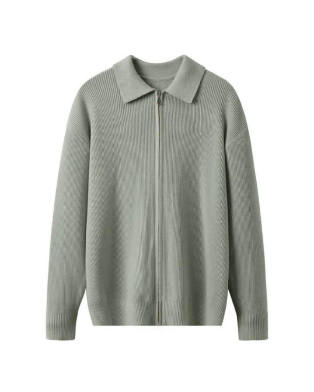 Caelen | Gebreid Vest Met Rits