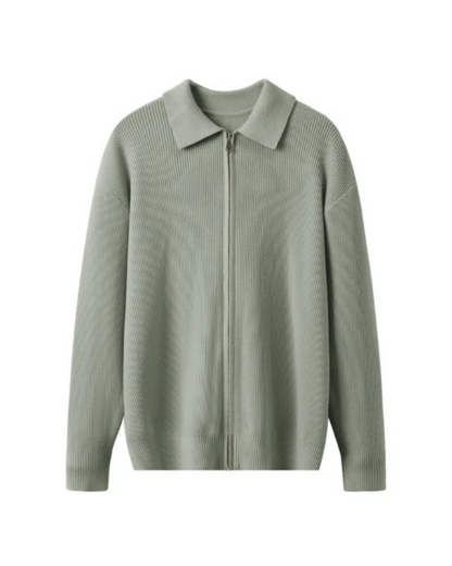 Caelen | Gebreid Vest Met Rits