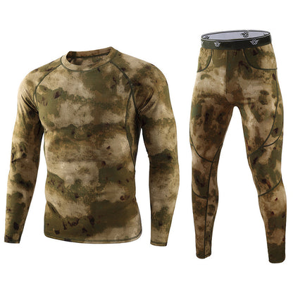 Zeyden | Camouflage Compressie Thermo Set Heren