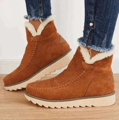 Isolde | Dames Winterboots Suède Look