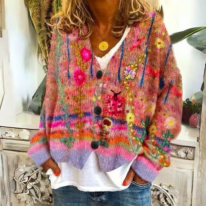 Altheira | Bohemian Gebreid Vest Dames