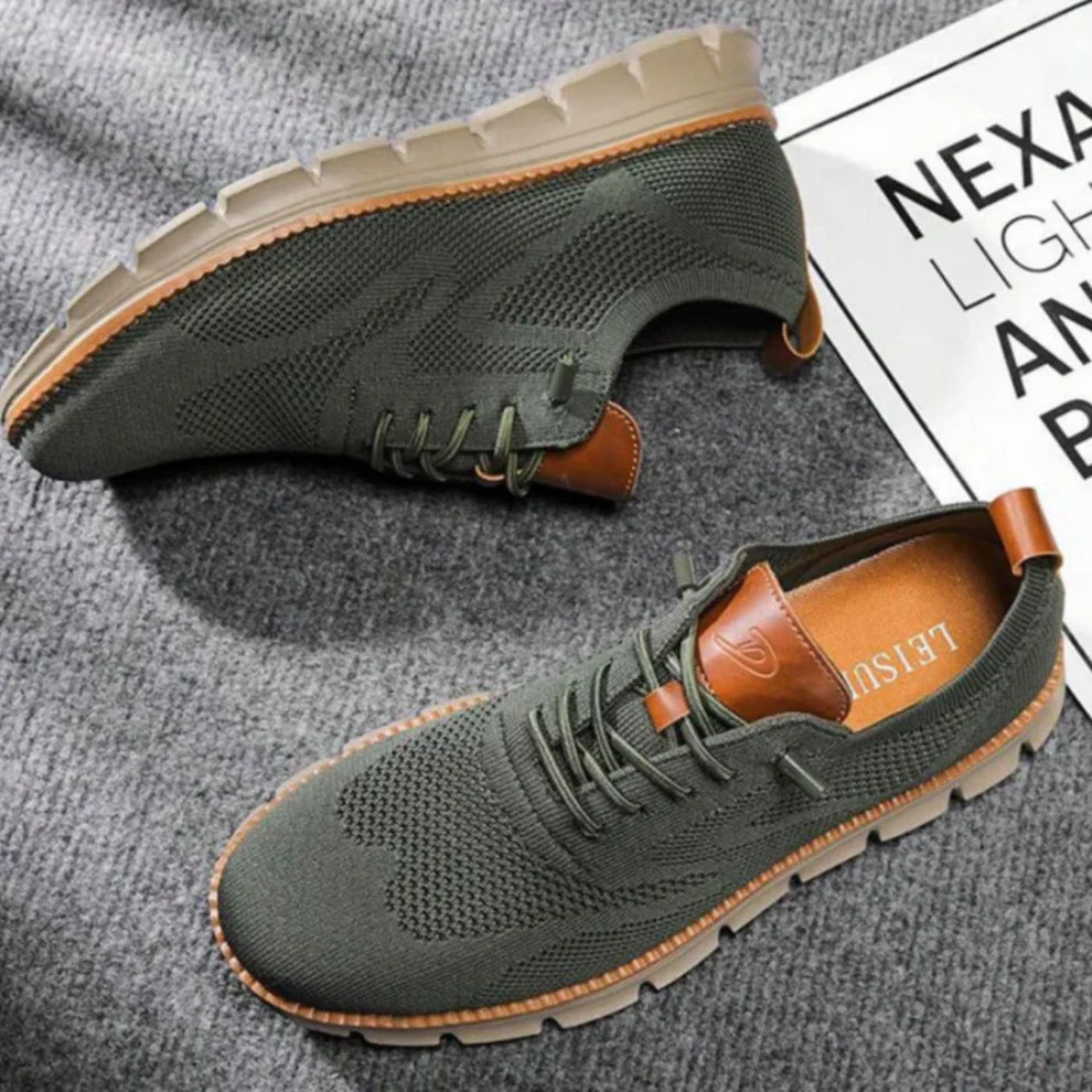 Nardo™ | Luchtige Rekbare Sneakers voor Mannen met Ademend Design