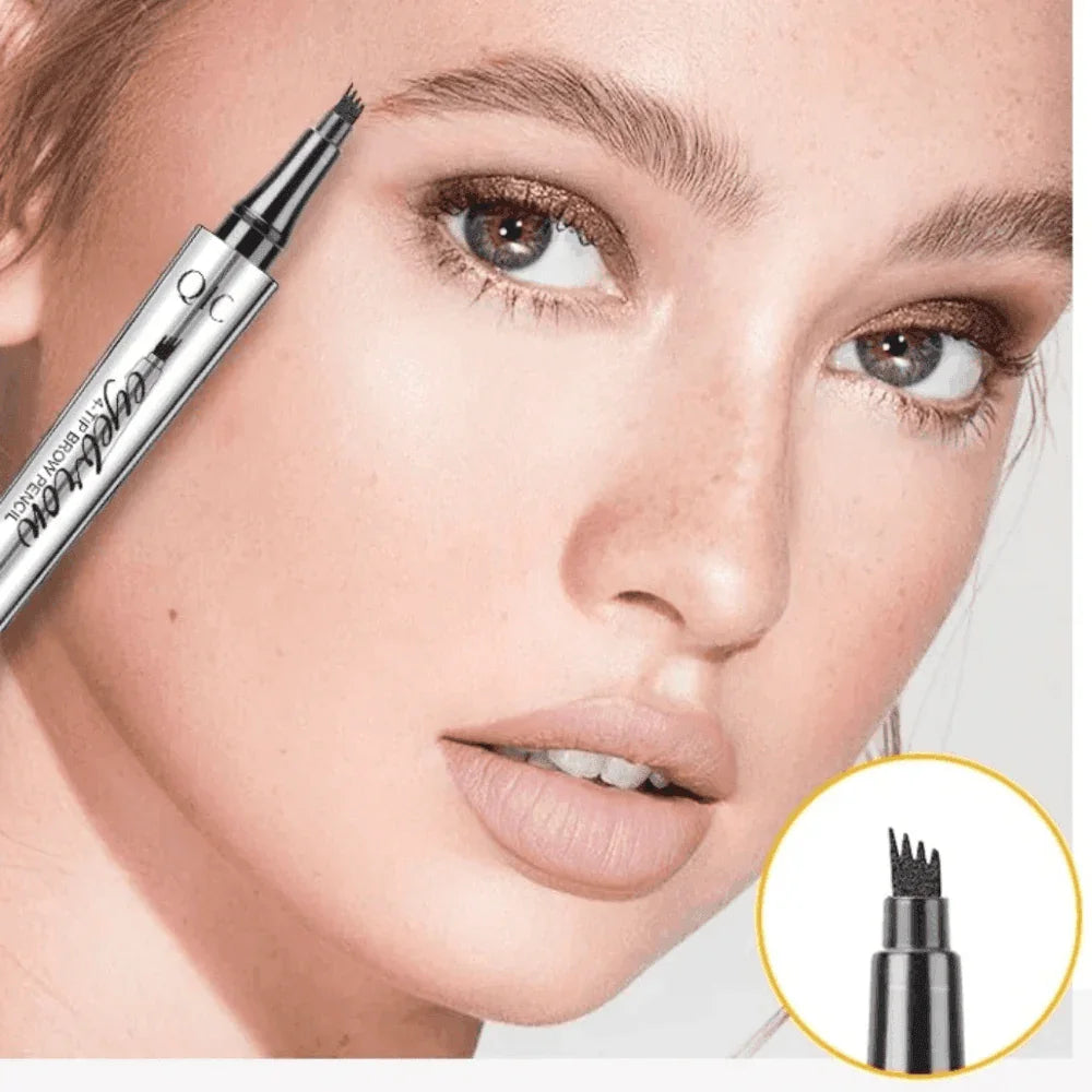 BrowLuxe | Wenkbrauwpen Met Micro-Vierpuntstift