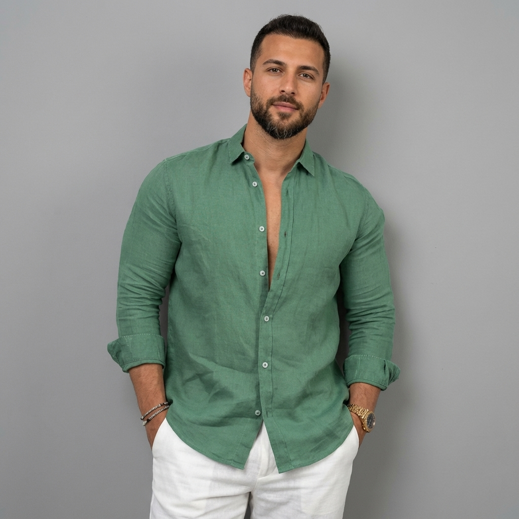 Ando | Linnen Overhemd