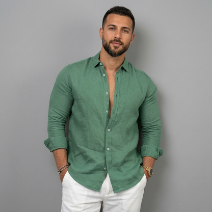 Ando | Linnen Overhemd