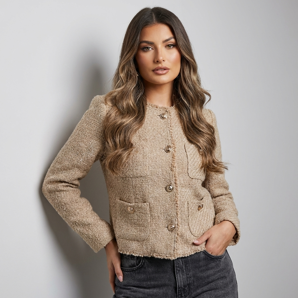 Élodine | Tweed Jasje